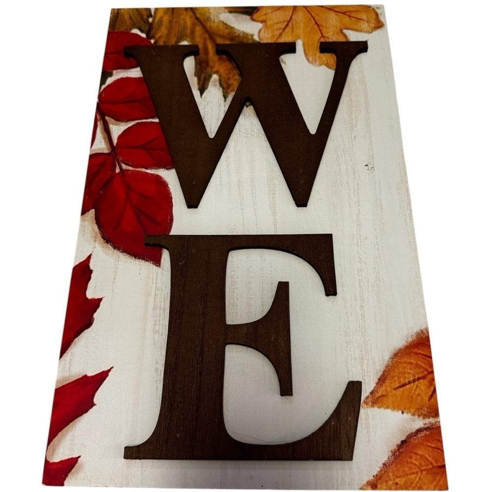Autumn Welcome Sign with Fall Leaves Farmhouse Front Door
Harvest Decoration NEW - Picture 3 of 14